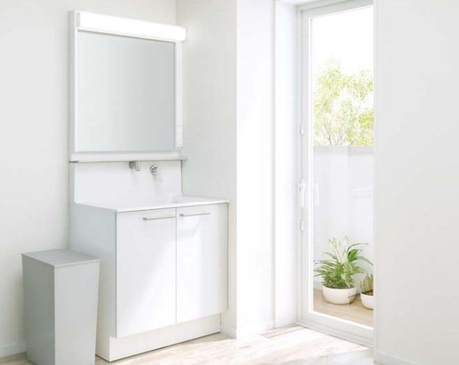 洗面化粧台交換